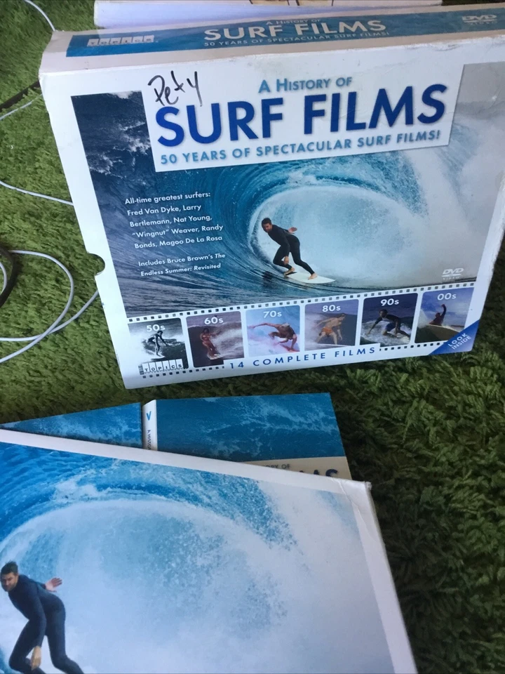 A History of Surf Films 50 Years - 12 DISC BOX SET - RARE - DVDS - Image 1 of 1