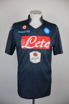 Macron Naples Higuain N 9 Maillot Football Homme Taille M Jersey Autographe - Photo 1/4