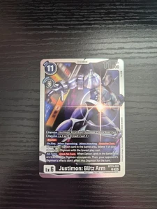 Digimon Hackers' Slumber - Justimon: Blitz Arm - BT23-059 R - Imagen 1 de 2