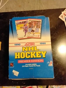 2 Packs 1990 Score NHL Hockey Premier Edition English version Sealed  - Bild 1 von 3