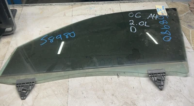 2002-08 AUDI A4 04-08 AUDI S4 Driver Side Left Front Door Glass Window Assembly - Image 1 of 4