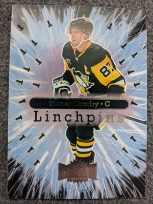 2022-23 SKYBOX METAL UNIVERSE SIDNEY CROSBY LINCHPINS INSERT#2 SSP - Image 1 of 4