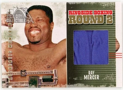 Ray Mercer 2011 ITG Ringside Boxing Gold Trunks Card #AM-38 /10 - Image 1 of 2