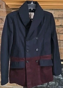 NWT Native Youth Peacoat In Mens Size Small - Picture 1 of 7