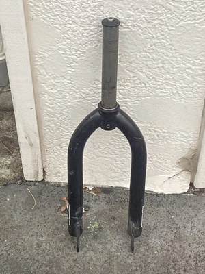 Bicicleta BMX de colección Y2K Redline negra horquilla de 20 pulgadas Foto 1 de 3