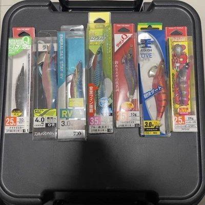 Yo-Zuri Aori-Q 2.5号 10g Egi Set for Eging Pink/Realcolor Used - Image 1 of 4