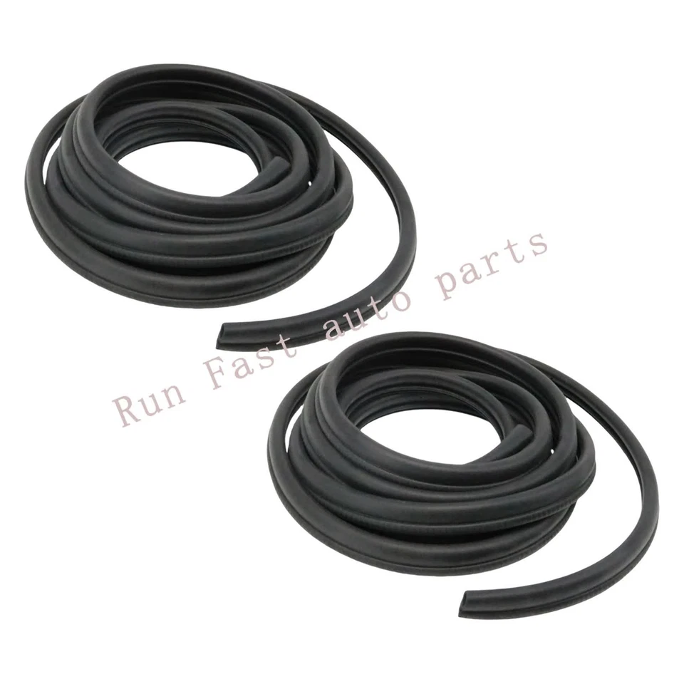 Pair Cab Door Seal Weatherstrip Left&Right For 2000-06 Silverado Sierra X-Cab Foto 1 de 4