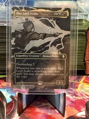 Fire Lord Azula (R) (0313) (Borderless) Foil Avatar: The Last Air Bender - Image 1 of 4