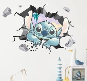 Stitch Popular Characters Room Decorations Removable Vinyl Wall Stickers Decal - Picture 1 of 5