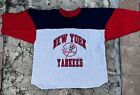Vintage New York Yankees 1993 T Shirt MLB League Navy Yankees Tee  Sz 2XL