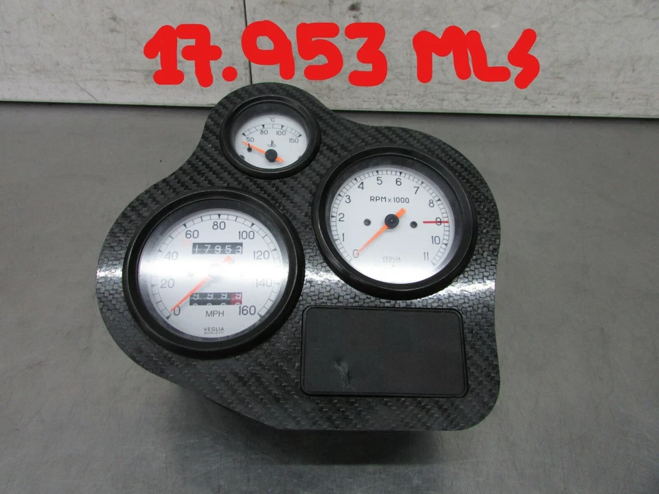 344 G DUCATI SUPERSPORT DESMODUE SS 900 1996 OEM  GAUGE SPEEDOMETER (17.953 MLS) - Image 1 of 4