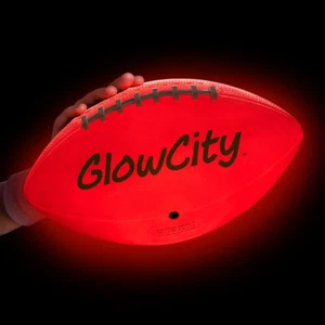 Glow in the Dark Football - Light up LED Ball - Perfect for Evening Play, Campin - Picture 1 of 11