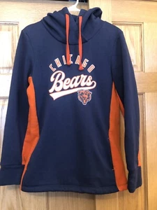 NFL Chicago Bears Logo Fanatics Branded Damen Hoodie Small Baumwolle Polyester - Bild 1 von 8