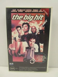 The Big Hit, Mark Wahlberg, VHS Tape, Vintage Video, Movie, MA15+, 1998 - Picture 1 of 4