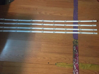 Hisense Android Smart tv model 50A6G  Back lights strips 95cm 4 Strips  - Image 1 of 4