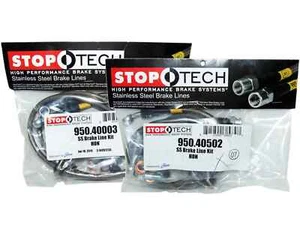 Kit de línea de freno de acero inoxidable StopTech delantero y trasero 02-06 Acura RSX base tipo S - Imagen 1 de 1
