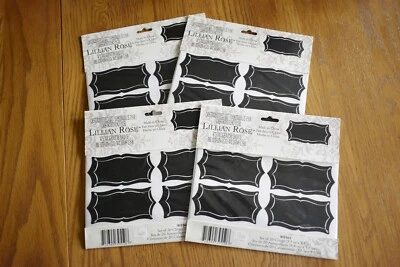 Lote de 20 juegos de 20 adhesivos de vidrio para pizarra de ducha Lillian Rose Foto 1 de 4