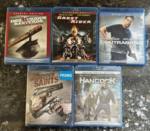 5 Movies Lot | Blu-ray’s & DVDs | Inglourious Bastards, Boondock Saints NEW!! - Picture 1 of 6