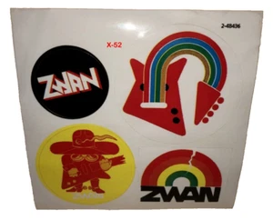 Zwan exclusive sticker sheet Billy Corgan band Mary Star of the Sea merch - Picture 1 of 2