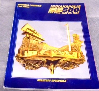 1984 INDIANAPOLIS 500 RACEDAY PROGRAM VERY RARE INDY MOTOR SPEEDWAY RICK MEARS - Image 1 of 4