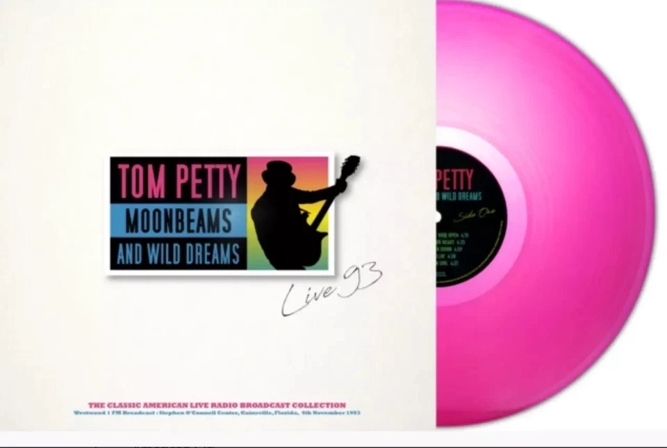 Tom Petty – Moonbeams And Wild Dreams Live 1993 12" LP Magenta Vinyl Record - Image 1 of 3