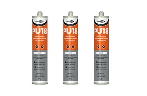 3x Bond it PU18 Polyurethane Adhesive & Sealant White 310ml - Picture 1 of 1