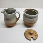 Handmade Pottery Jar and Pitcher Signed