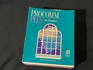 PROCOMM PLUS for Windows vintage data communications software Datastorm 1992 - Afbeelding 1 van 2