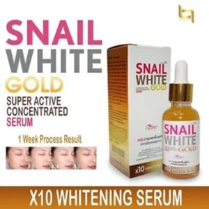 Snail White Gold Serum Cream x10 Namu Alese Horse Skin Reduce Active 40ml - Picture 1 of 5