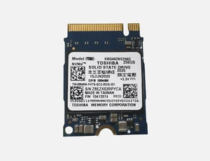 KIOXIA KBG40ZNS256G 256GB SSD PCIe3.0x4 NVMe M.2 2230 FOR Steam Deck PC L - Afbeelding 1 van 1