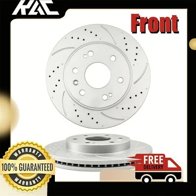 Rotores de freno de disco delanteros para Chevrolet Tahoe 2007-2009 2014-2020 Foto 1 de 4