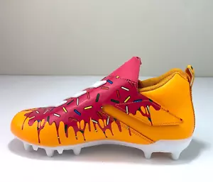 Talla 5 - Botines de fútbol juvenil Adidas Simpsons X Freak Spark J Donut naranja NUEVO - Imagen 1 de 9