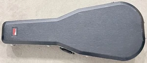 Gator Cases Acoustic Guitar Shell Hard Padded Case Black Travel Felt 44x18 READ - Picture 1 of 22