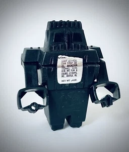 Vintage 1978 Topps ROBOTRON Killer Robot Candy Container 3” bubble gum BLACK - Picture 1 of 4