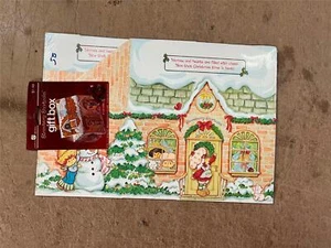 NIP Sealed Vintage Christmas Strawberry Shortcake Gift Box- 9” x 5” x 8 3/4” - Picture 1 of 3