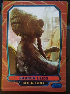 Star Wars 2012 Galactic Files 2 #470 Nabrun Leids azul 204/350 - Imagen 1 de 1
