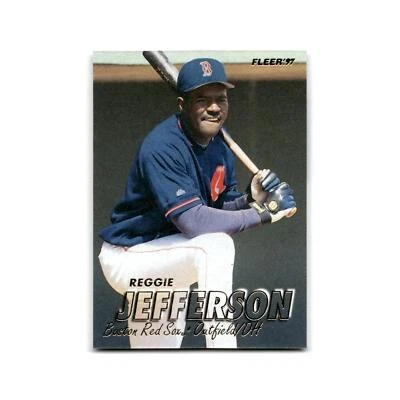 Reggie Jefferson 1997 Fleer #25 Boston Red Sox NM - Image 1 of 3