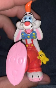 Vintage Disney Amblin 1987 Who Framed Roger Rabbit PVC Figur Roger Kicking Leg - Bild 1 von 5