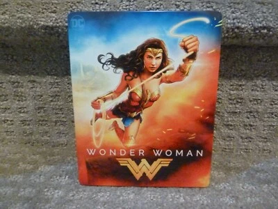 Wonder Woman SteelBook 4K Ultra HD Blu Ray + digital Best Buy Exclusive - Image 1 of 2