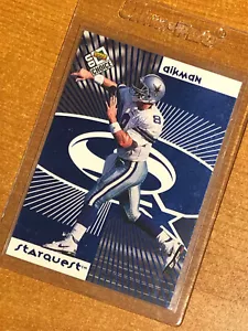 Upper Deck UD Choice 1998 - Starquest/Rookquest Blue #SR11 Troy Aikman, Shaun... - Imagen 1 de 3