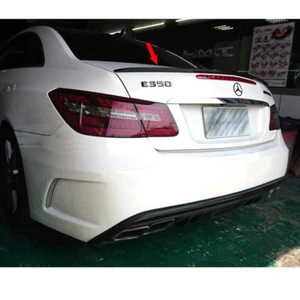 Carbon Fiber FOR BENZ C207 E CLASS TRUNK SPOILER E550 E350 Coupe A Type - Picture 1 of 6
