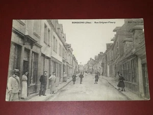 CPA - 60 - Songeons - Rue Crignon-Fleury - Imagen 1 de 2