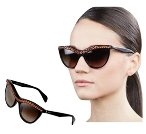 Authentic Prada Limited Edition Womens Diamante Black Sunglasses - Picture 1 of 7