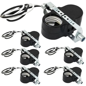 6Pack Double Light Fixture, 2-Light Bulb Socket, E26 - Picture 1 of 2