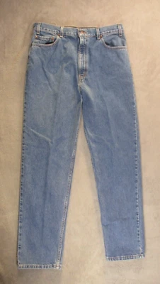 Pantalones de mezclilla vintage Levis 540 etiqueta marrón calce relajado para hombre 32 x 32 azul pierna recta Foto 1 de 4