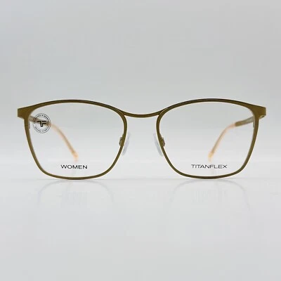 Anteojos Mujer Ovalados Dorado Titan TITANflex Mod. 826022 NUEVO Foto 1 de 4