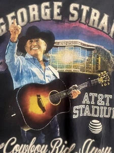 George Strait T-Shirt The Final Show Cowboy Rides Away 2013 2014 AT&T Stadium - Bild 1 von 10