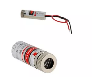 Módulo de línea láser roja 650nm 5mW cabezal láser ajustable 5V bueno - Imagen 1 de 1