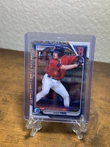 2024 Bowman - Chrome Prospects Kyle Teel #BCP-48 Mojo Refractor (RC) - Picture 1 of 2