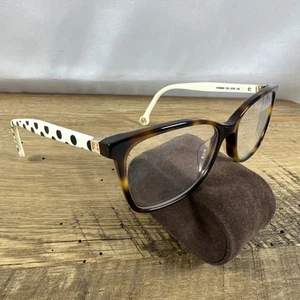 Carolina Herrera Eyeglasses, FRAMES ONLY! VHE895K 0752, 51-16-135, Brown Tort - Picture 1 of 7